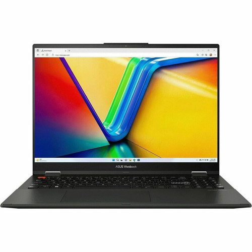Asus Vivobook S 16 Flip TP3604 TP3604VA-DS74T 16" Touchscreen Convertible 2 in 1 Notebook - WUXGA - Intel Core i7 13th Gen i7-13700H - Intel Evo Platform - 16 GB - 512 GB SSD - Midnight Black