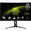 MSI MAG 321CUP 32" Class UW-QHD Curved Screen Gaming LED Monitor - 16:9 - Metallic Black, Black