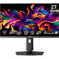 MSI MPG 271QRX QD-OLED, 27 OLED Gaming Monitor, 2560 x 1440 (QHD), OLED 0.03ms Response time, 360Hz, True Black HDR 400, HDMI, DP Port, USB Type C