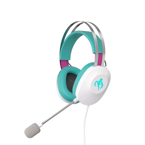 ASUS TUF Gaming H1 GEN II Hatsune Miku Edition, Wired Gaming Headset 40mm Essence Drivers, Virtual 7.1 Surround Sound, TeamSpeak Microphone