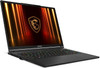 MSI Stealth A16 AI+ 16” 240Hz QHD+ OLED Gaming Laptop: AMD Ryzen AI 9 HX 370, NVIDIA Geforce RTX 5080, 32GB DDR5, 2TB NVMe SSD, Wi-Fi 7, Win 11 Home :Core Black A3XWIG-076US