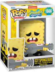 Funko POP! TV Spongebob Squarepants 25th Anniversary Spongebob Squarepants with Guitar Singing Ripped Pants