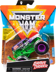 Monster Jam, Official Grave Digger Monster Truck, Die-Cast Vehicle, Arena Favorites Series, 1:64 Scale
