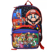 Nintendo Super Mario Bros. Boys' 2-Piece Backpack & Lunchbox Set