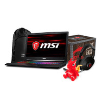 MSI GE73 Raider RGB-013 17.3" Gaming Laptop - Intel Core i7-8750H, GTX1060, 16GB DDR4, 256GB SSD +1TB, Win10, VR Ready