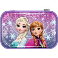 Disney Frozen Purple Molded Pencil Case with Anna and Elsa for Organization