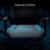 ASUS ROG Aethon Fabric Edition Gaming Chair, Dual-Density Seat Cushion, 2D Armrests with Soft Padding, Integrated Lumbar Support, All-Steel Frame